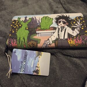 Loungefly Edward Scissorhands Wallet - Green and Black